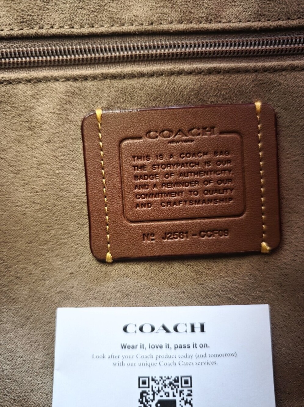 Coach Elodie Dark Teal Smooth Leather Crossbody/Shoulder Bag Gold Chain NWT - Picture 14 of 15